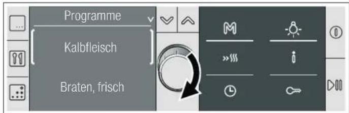 BOSCH HBA58B650B - Programm wählen und einstellen - 2