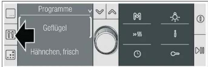 BOSCH HBA58B650B - Programm wählen und einstellen - 1