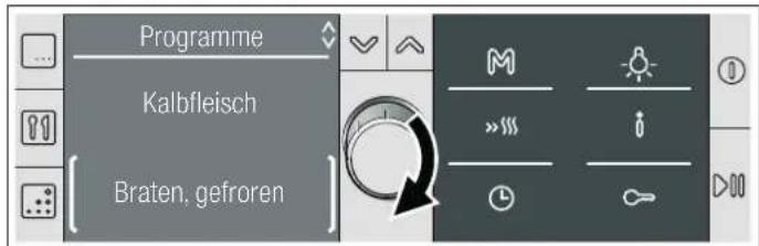 BOSCH HBA58B650B - Programm wählen und einstellen - 3