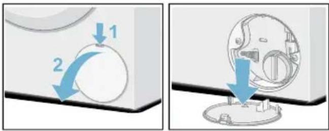 BOSCH WAN2826XES - After the water has cooled down: - 1