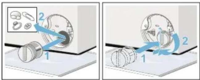 BOSCH WAN2826XES - After the water has cooled down: - 3