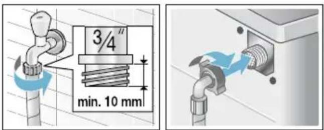 BOSCH WAN2826XES - Connection - 1
