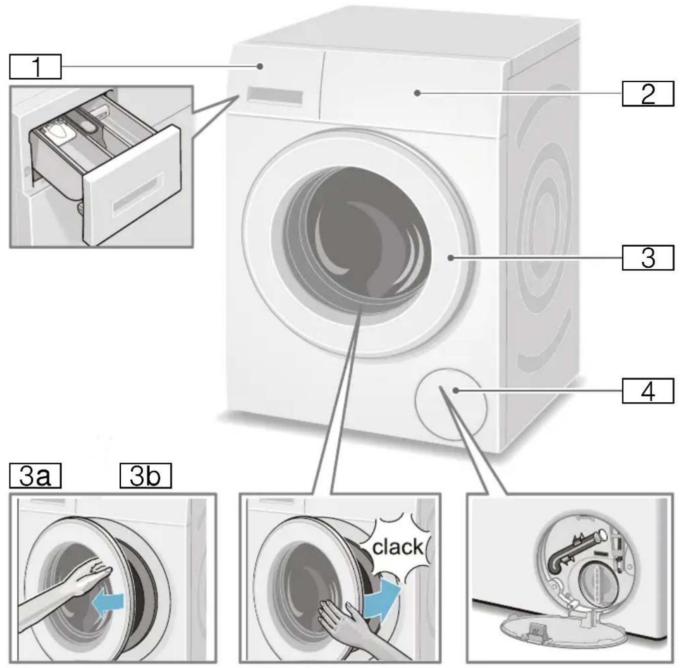 BOSCH WAW24460EU - Getting to know the appliance - 1