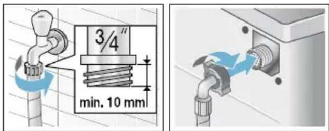 BOSCH WAW24460EU - Connection - 1
