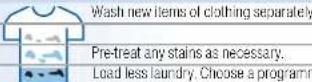 BOSCH WAQ2446KBY - Laundry with varying degrees of soiling - 1
