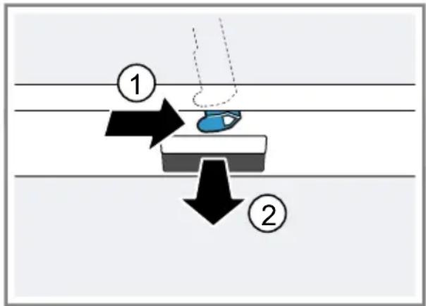 BOSCH SPS46IW00D - Gerätetür öffnen - 1