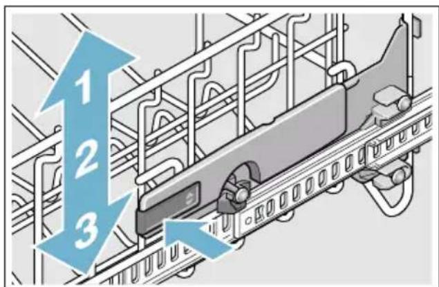 BOSCH SBA88TD06E - Oberer Geschirrkorb mit seitlichen Hebeln - 1