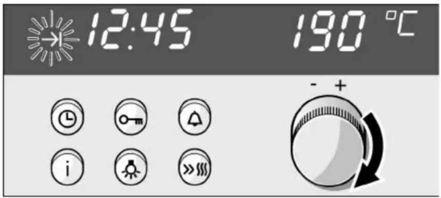 SIEMENS HE365560 - Usetherotaryknobtoset alaterendtime. - 1