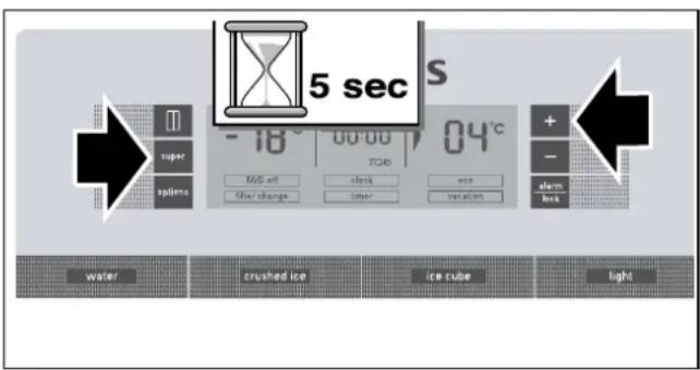 SIEMENS KA92DAI20G - Switching sabbatical mode on and off - 1