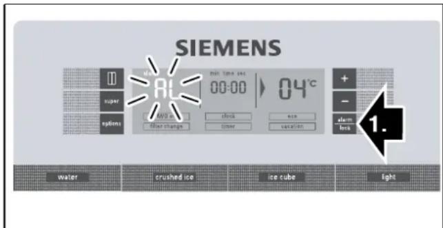 SIEMENS KA92DAI20G - Freezer compartment - 1