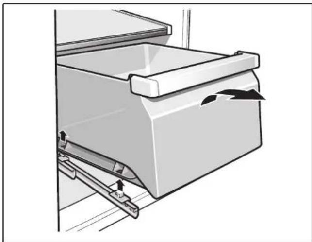 SIEMENS KA92DAI20G - Removing the container - 1