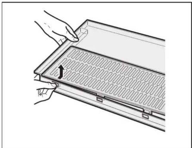 SIEMENS KA62DV00GB - Removing the humidity filter - 2