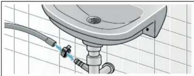 SIEMENS WM14T790ES - - Drainage into a siphon - 1