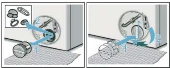 SIEMENS WM14T790ES - Risk of scalding! - 3