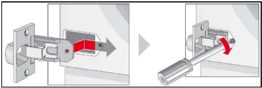 SIEMENS WI12A222ES - Fitting the door hinges to the washing machine - 1