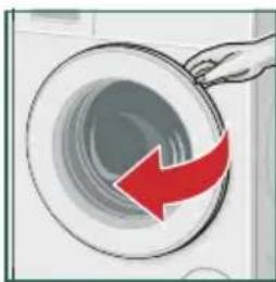 SIEMENS WM14Y540EE - Selecting programme and loading laundry in the drum - 1