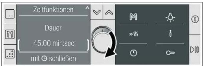 BOSCH HBA38B752D - Dauer einstellen - 3