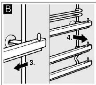 BOSCH HBA34U250 - Gestelle aushängen - 2
