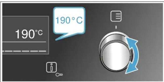 BOSCH HEH379CS6 - Heizart und Temperatur einstellen - 2
