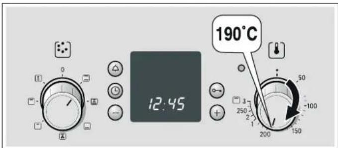 BOSCH HBN232E1L - Heizarten und Temperatur - 2