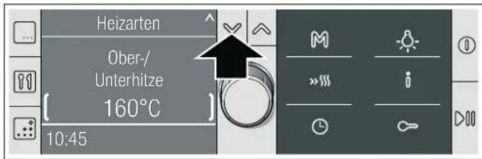 BOSCH HBG38B750 - Heizart und Temperatur einstellen - 2