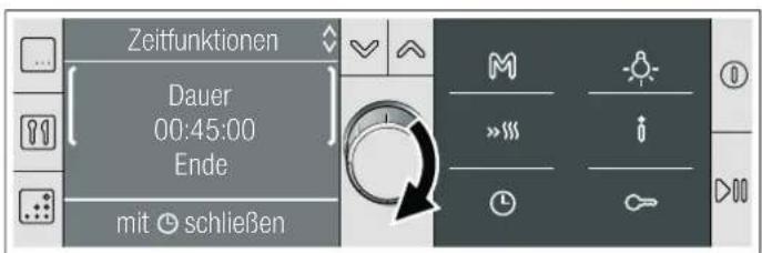 BOSCH HBG38B750 - Dauer einstellen - 2