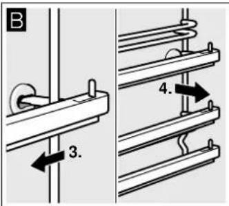 BOSCH HBA24U250 - Gestelle aushängen - 2