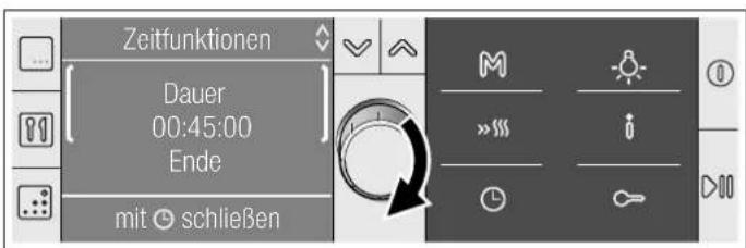 BOSCH HBG38B752D - Dauer einstellen - 2