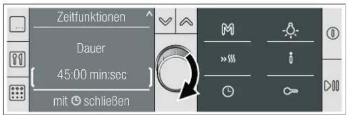 BOSCH HBB78D750 - Dauer einstellen - 3