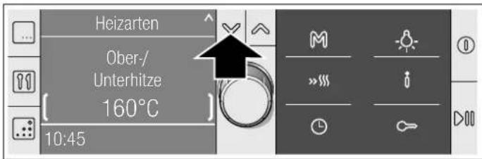 BOSCH HBG38B722D - Heizart und Temperatur einstellen - 2