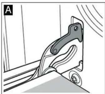 BOSCH HBG34B550 - Backofentür aus- und einhängen - 1