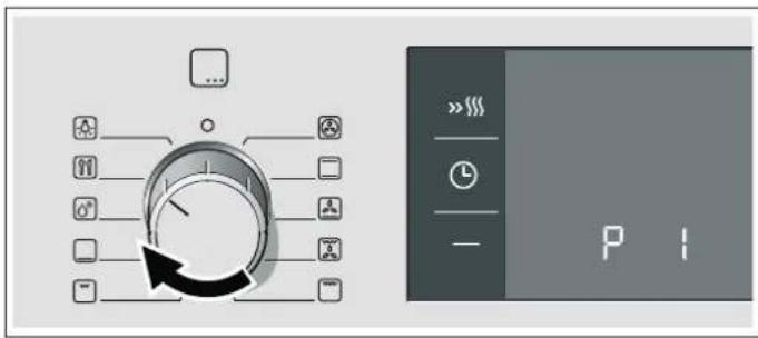 BOSCH HBG34B550 - Einstellen - 1