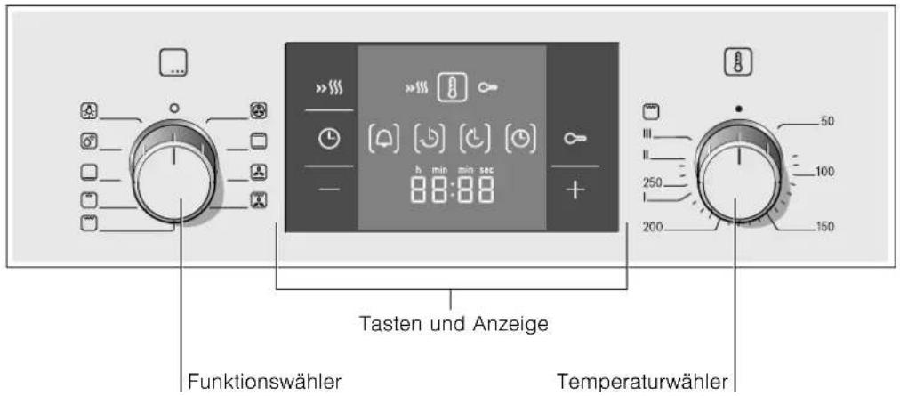 BOSCH HBG33B550D - Bedienfeld - 1