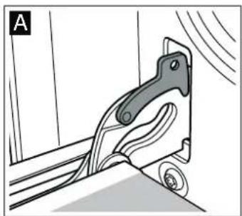 BOSCH HBG73B455 - Backofentür aus- und einhängen - 1