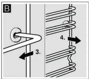 BOSCH HBG33B455 - Gestelle aushängen - 2