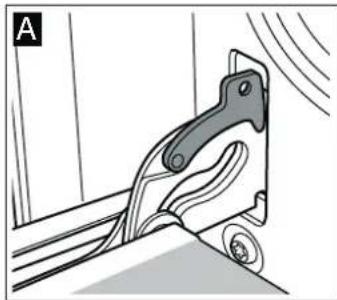 BOSCH HBG33B455 - Backofentür aus- und einhängen - 1