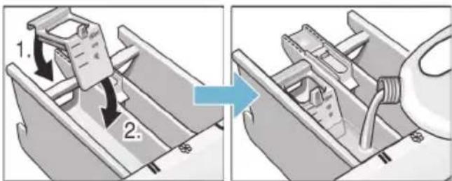BOSCH WAE28378EX - Dosierhilfe\* für Flüssigwaschmittel - 1