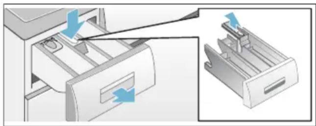 SIEMENS WM14E197 - Waschmittelschublade und Gehäuse - 1