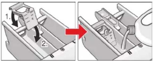 BOSCH WAE283SL - Dosierhilfe\* für Flüssigwaschmittel - 1