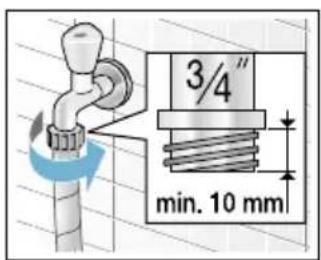 BOSCH WAE28377EX - Anschluss - 1