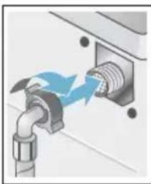 SIEMENS WM14E4S3AT - Anschluss - 4