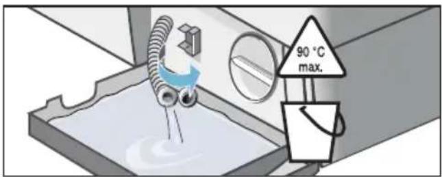 BOSCH WAE28475EX - Für Modelle mit Entleerungsschlauch: - 1