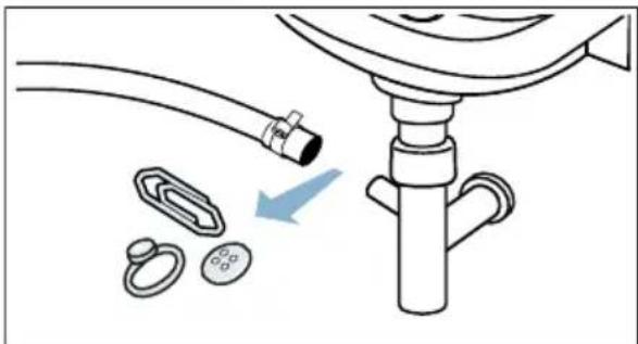 BOSCH WAYH8749 - Ablaufschlauch am Siphon reinigen - 2