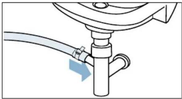 BOSCH WAYH8748 - ■ Ablauf in einen Siphon - 1