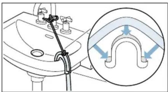 BOSCH WAYH8748 - ■ Ablauf in ein Waschbecken - 1
