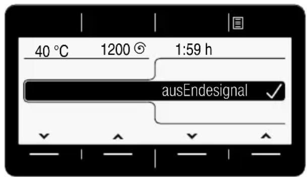 SIEMENS WM6YH842 - Tasten Einstellungen 3 Sek. gewählt - 1