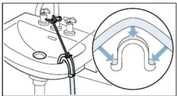 SIEMENS WM14N040 - Wasserablauf wie folgt anschließen: - 1
