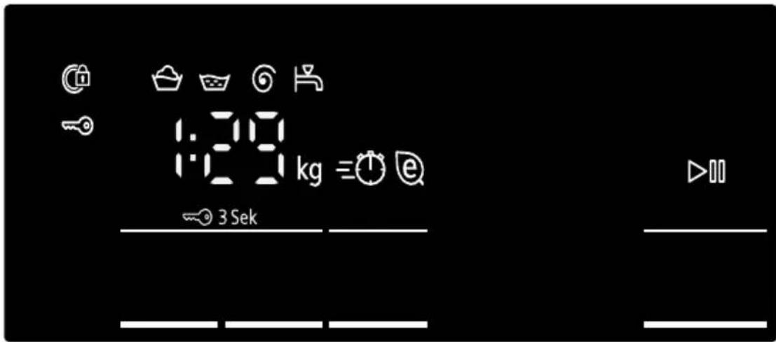 SIEMENS WM14N040 - Display - 1