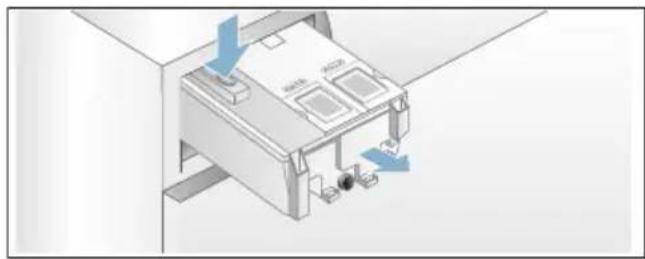 SIEMENS WM4WH690 - Waschmittelschublade reinigen: - 1