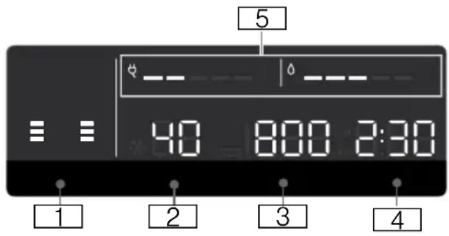 SIEMENS WM4WH640 - Anzeigefeld - 1
